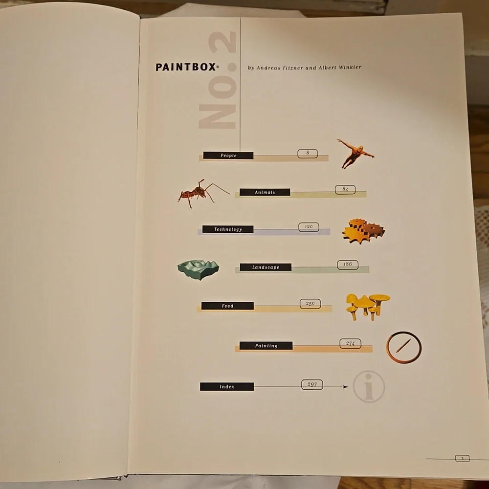 Paintbox No. 2 by Andrea Fitzner and Albert Winkler art book - Picture 4 of 13